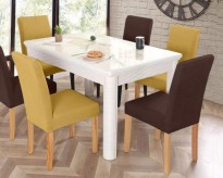 Pack 2 Housses Multi-élastiques Chaise avec Dossier Otawa