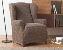 Funda Multielástica Sillón Orejero Canela
