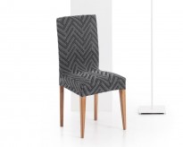 Pack 2 Housses Élastiques Chaise avec Dossier Palma