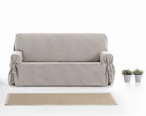 Bezug mit Schleifen für Sofa Camila