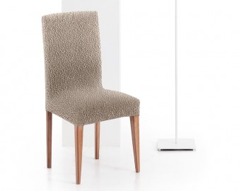 Pack 2 Housses Multi-élastiques Chaise avec Dossier Roque