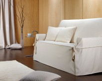 Bezug mit Schleifen für Sofa Dakota