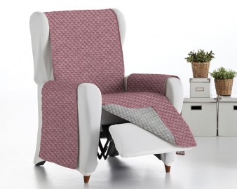 Cubre Sillón Acolchado Reversible Dubai